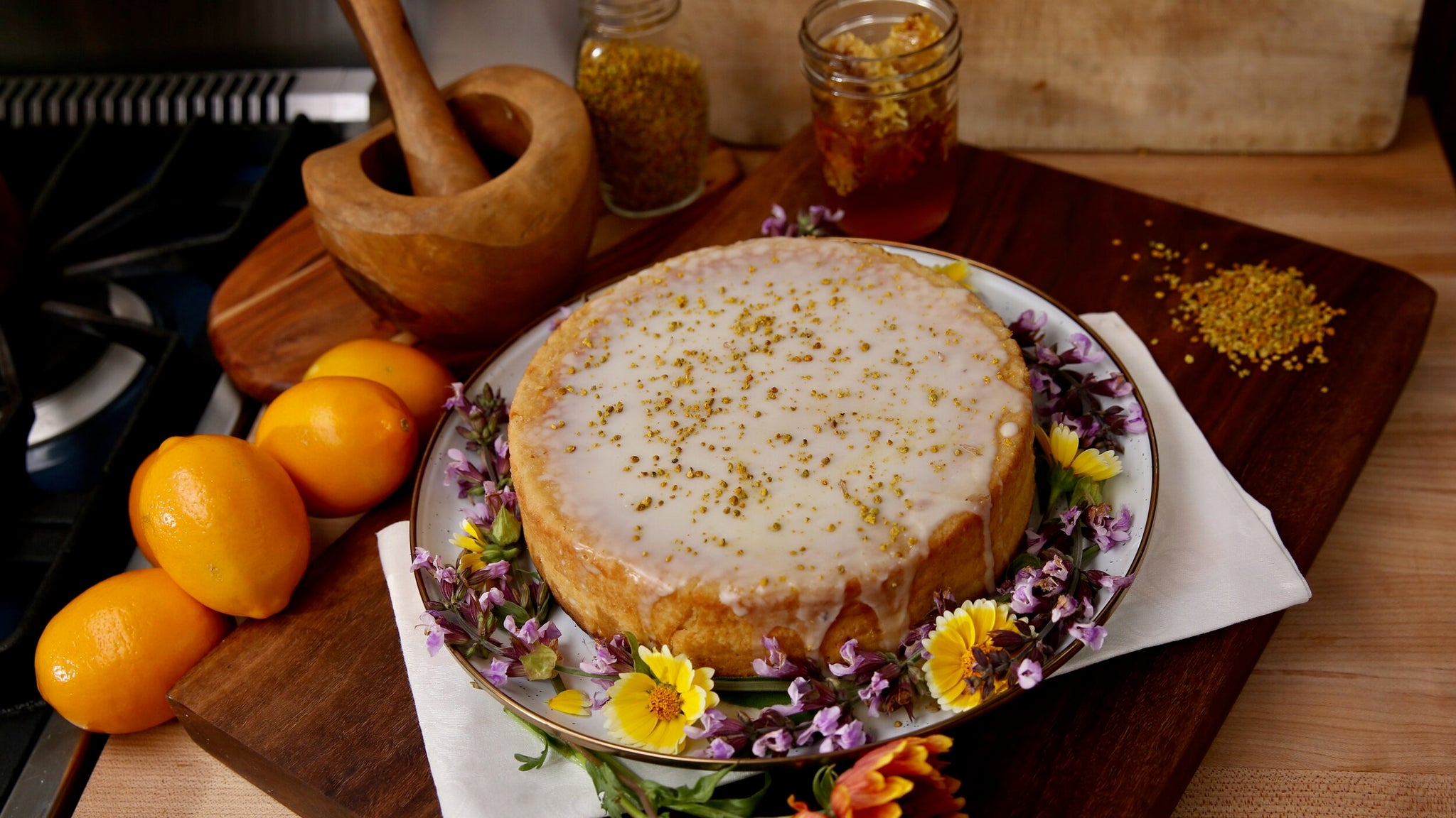 The Ranch Table Honey Lemon Cake – The Ranch Table