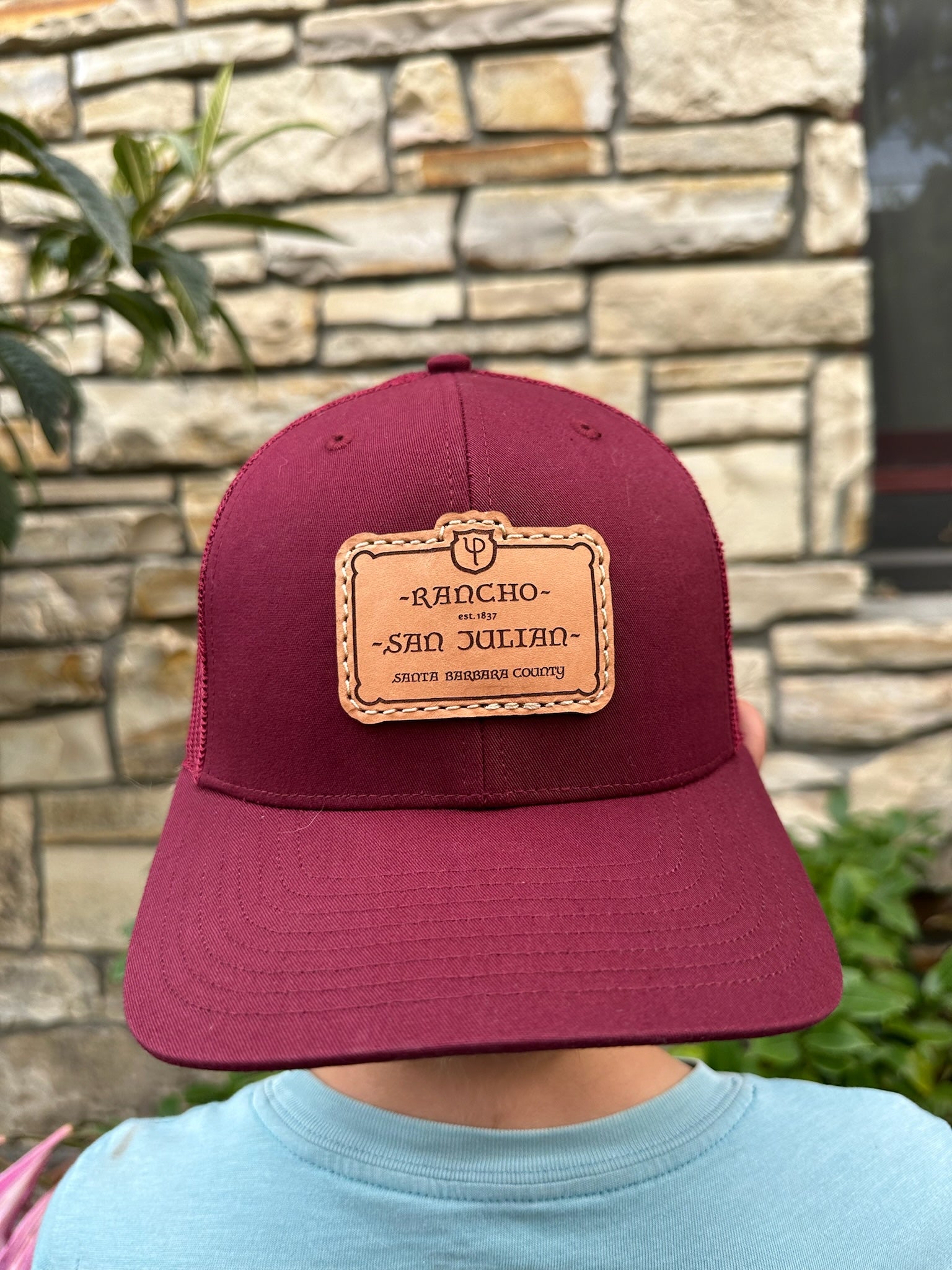 Rancho San Julian Hats Maroon