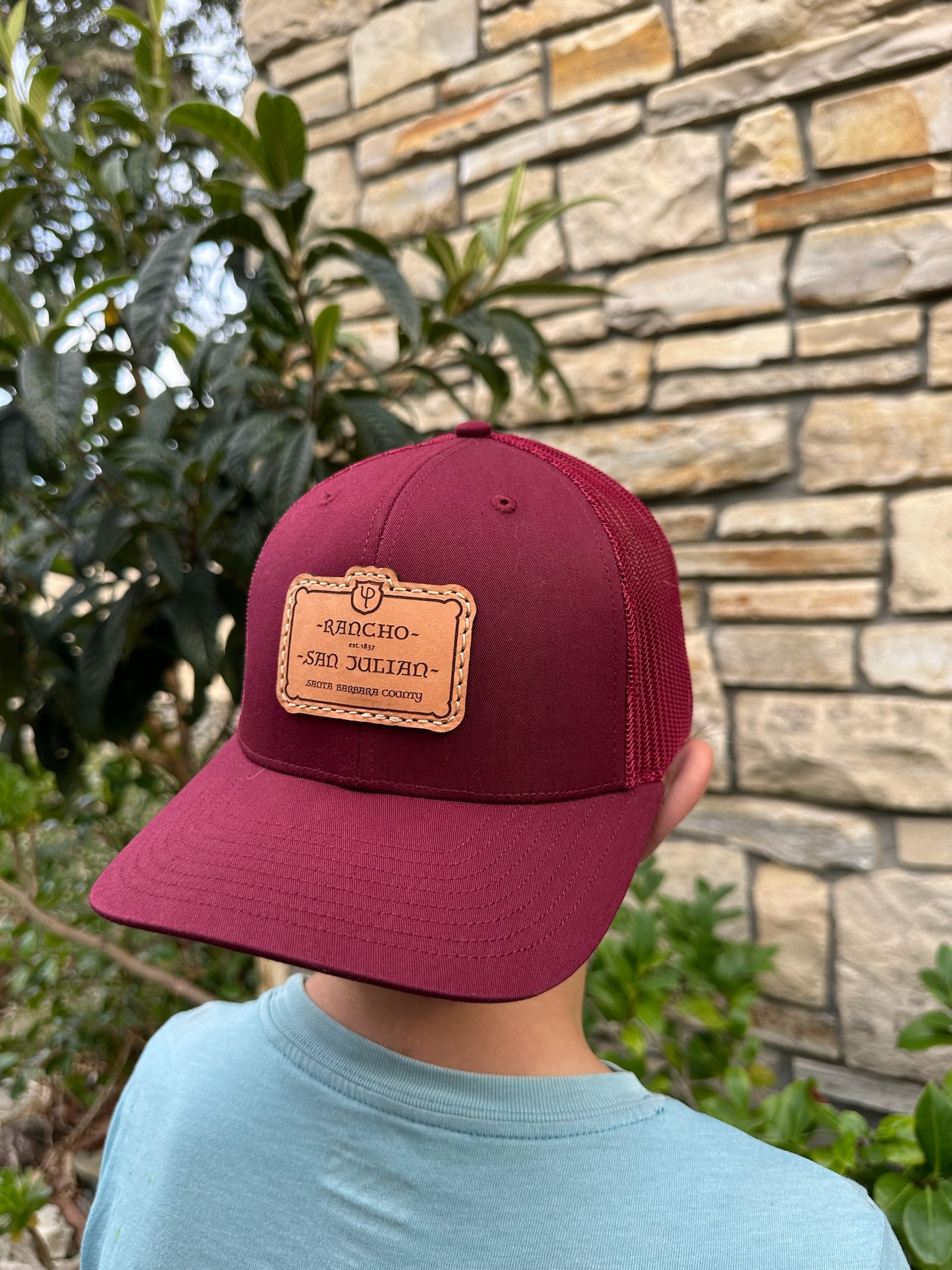 Rancho San Julian Hats Maroon