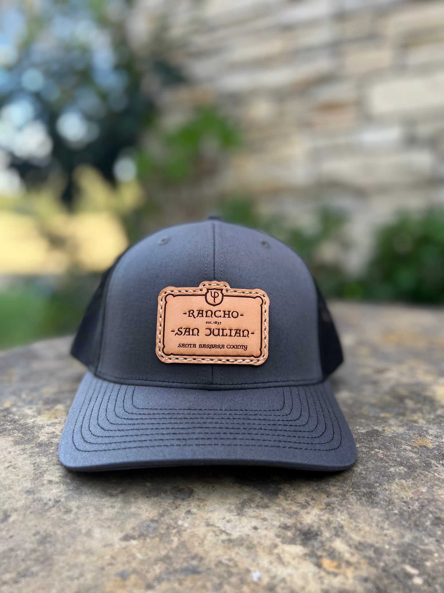 Rancho San Julian Hats Gray/Black Mesh