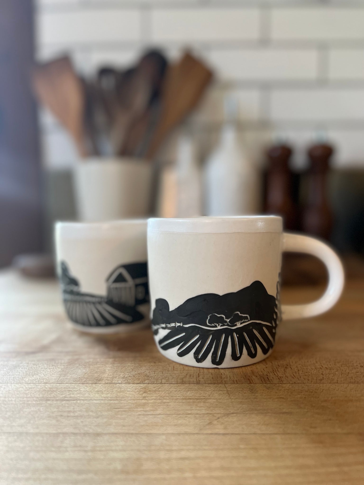 Ranch Table Handcrafted Mug