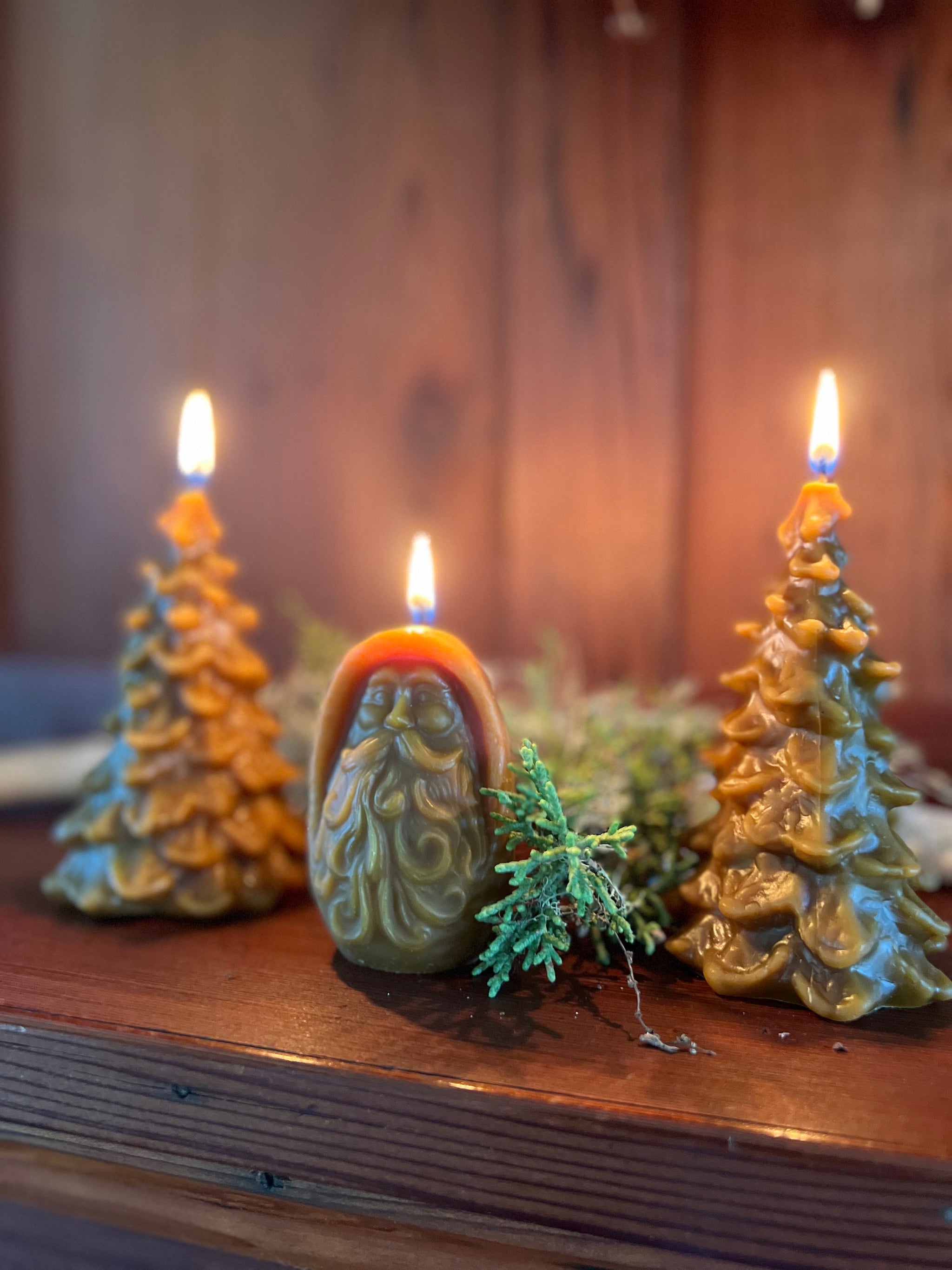 Old Man Winter Holiday Candles – The Ranch Table